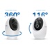 TP-Link Tapo C260 Domácí bezpečnostní Wi-Fi kamera s naklápěním, 8Mpx