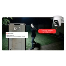 MERCUSYS MC510 Domácí bezpečnostní otočná Wi-Fi kamera, 3Mpx