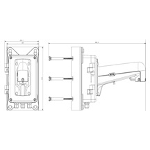 HIKVISION DS-1602ZJ-box-pole