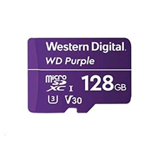 WD micro SDXC karta 128GB Purple WDD128G1P0C