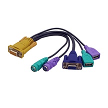 Aten KVM přepínač (USB + PS/2 Klávesnice a Myš, VGA) 8:1, USB + PS/2 (CS1308)