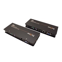 Aten KVM prodlužovací adaptér (PS/2, VGA, audio, RS232), přes TP, 200m (CE370)