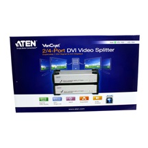 Aten Rozbočovač DVI-I + audio na 2 monitory (VS162)