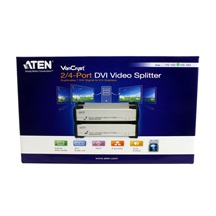 Aten Rozbočovač DVI-I + audio na 4 monitory (VS164)