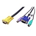 Aten Kabel pro KVM přepínač, MD18SPHD - VGA+2x PS/2, 1,8m (2L-5202P)