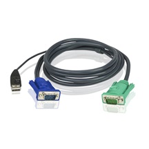 Aten Kabel pro KVM přepínač, MD18SPHD - VGA+USB, 1,8m (2L-5202U)