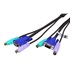 Aten Kabel pro KVM přepínač, 2x PSM / MD15HD - 2x PSM / MD15HD, 10m (2L-1010P/C)