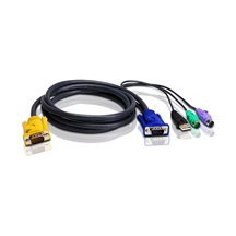 Aten Kabel pro KVM přepínač, MD18SPHD - VGA+2x PS/2 + USB, 3m (2L-5303UP)
