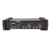 Aten KVM přepínač (USB Klávesnice a Myš, DP, Audio) 2:1, USB + USB 3.0 hub, 4K (CS1922)