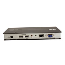 Aten KVM prodlužovací adaptér (USB, VGA, audio, RS232), přes TP, 200m (CE750A)