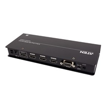 Aten HDMI přepínač  4:1, 4K@60Hz, dálkové ovládání (VS481C)