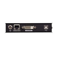Aten KVM prodlužovací adaptér (USB, DVI, audio, RS232), 1920 x 1200, HDBaseT (CE611)