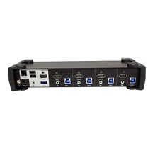 Aten KVM přepínač (USB klávesnice a myš, HDMI) 4:1 USB + USB 3.0 hub (CS1824)