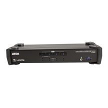 Aten KVM přepínač (USB klávesnice a myš, HDMI) 4:1 USB + USB 3.0 hub (CS1824)