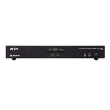 Aten KVM přepínač (USB Klávesnice a Myš, 2x HDMI 4K@60Hz, Audio, USB 3.0) 2:1, 2x HDMI, USB 3.0, USB hub, audio (CS1842)