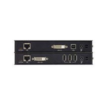 Aten KVM prodlužovací adaptér (USB, DVI), 1920x1200, HDBaseT, ExtremeUSB (CE610A)