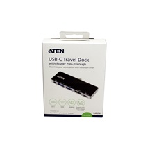Aten Multiport adaptér USB C (M) -> HDMI (4K@60Hz), 2x USB3.0 A(F),USB C(PD) (UH3238)