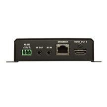 Aten Prodlužovací adaptér HDMI + Ethernet + RS232 + IR přes TP, 4K, 2 výstupy, HDBaseT, 100m (VE814A)