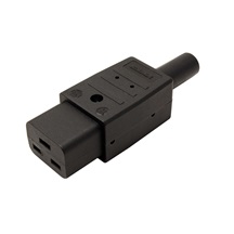 BACHMANN Konektor síťový IEC320 C19 samice, 250V/16A, na kabel (915.174)