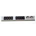 BACHMANN Vertikální napájecí panel 16x IEC320 C13, 4x CEE 7/3, 3m, vidlice IEC 60309 16A, alu (800.2335)