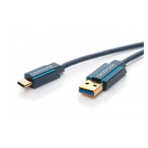 Clicktronic HQ OFC USB 5Gbps kabel USB3.0 A(M) - USB C(M), 3m