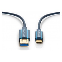 Clicktronic HQ OFC USB 5Gbps kabel USB3.0 A(M) - USB C(M), 3m