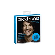 Clicktronic HQ OFC Kabel cinch(M) - cinch(M), audio, 7,5m