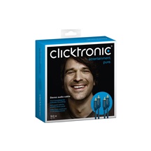 Clicktronic HQ OFC Kabel 2x cinch(M) - 2x cinch(M), audio, 10m