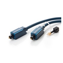 Clicktronic HQ Optický kabel Toslink TOS(M) - TOS(M), 0,5m + redukce na optický jack3,5M