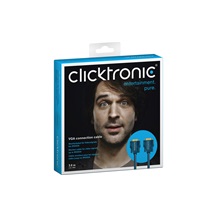 Clicktronic HQ OFC VGA kabel, MD15HD - MD15HD, DDC2, 1:1, 3m