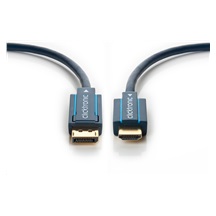 Clicktronic HQ OFC DisplayPort - HDMI kabel, DP(M) -> HDMI A(M), 2m