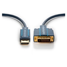 Clicktronic HQ OFC DisplayPort - DVI kabel, DP(M) -> DVI-D(M), 1m