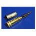 Clicktronic Konektory "banánek" 4mm pro reproduktory, set 2x 2ks, zlacené