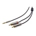 CROMO Kabel jack 3,5M - 2x cinch M, 2m