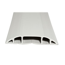 Dataflex Kabelová lišta PVC, na podlahu, 83 x 15 mm, délka 1,5m, šedá
