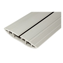 Dataflex Kabelová lišta PVC, na podlahu, 83 x 15 mm, délka 1,5m, šedá
