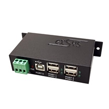 ExSys USB 2.0 Hub, kovový, 4 porty (EX-1163HM)