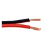 goobay Kabel k reproduktorům, 2x 0,5mm2, OFC měď, černo červený, 25m