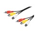 goobay Kabel 3x Cinch (M) - 3x Cinch (M), 2x audio/1x video, 2m