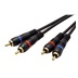 goobay HQ OFC kabel 2x Cinch (M) - 2x Cinch (M), 0,2m