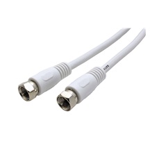 goobay Kabel anténní SAT, 80dB, 2x stíněný, F (M) - F (M), 3,5m