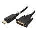 goobay DisplayPort - DVI kabel, DP(M) -> DVI M, zlacené konektory, 2m