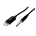 goobay Audio kabel  Lightning - stereo jack 3,5mm, 1m, černý