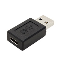 goobay USB redukce USB3.0 A(M) - USB C(F), černá