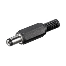 goobay DC konektor souosý na kabel 5,5 x 1,7mm (9mm)