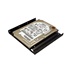 goobay Držák HDD/SSD 2,5" (v 3,5" pozici) kovový, černý