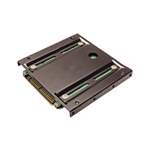 goobay Držák HDD/SSD 2,5" (v 3,5" pozici) kovový, černý