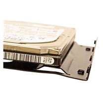 goobay Držák HDD/SSD 2,5" (v 3,5" pozici) kovový, černý