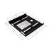 goobay Držák HDD/SSD 2,5" (v 3,5" pozici) kovový, černý