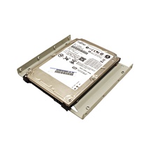 goobay Držák HDD/SSD 2,5" (v 3,5" pozici) kovový, béžový